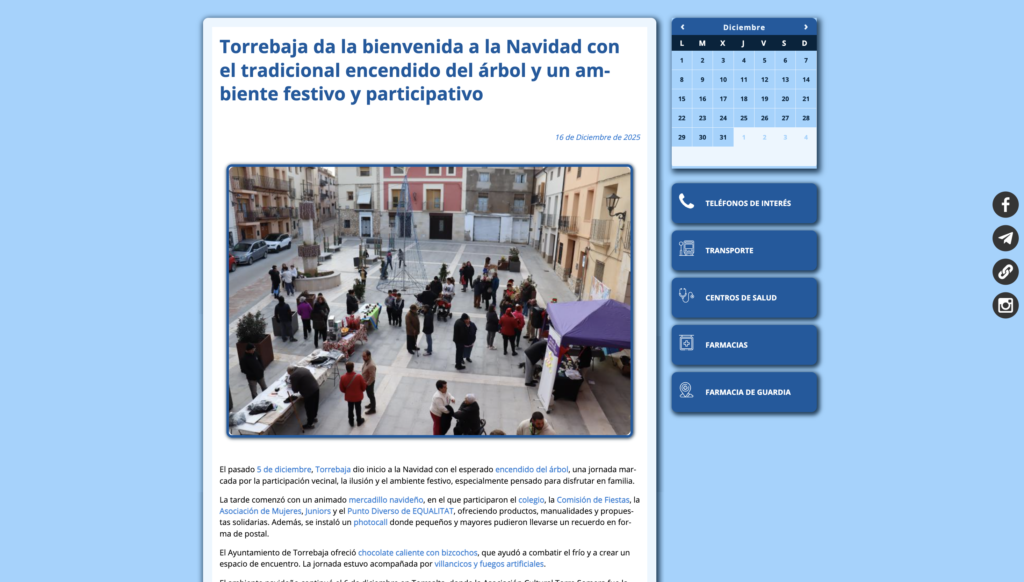 noticias blog ayuntamiento de torrebaja